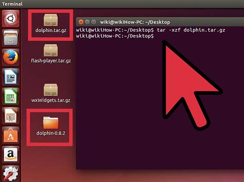 How to extract tar file on Linux .